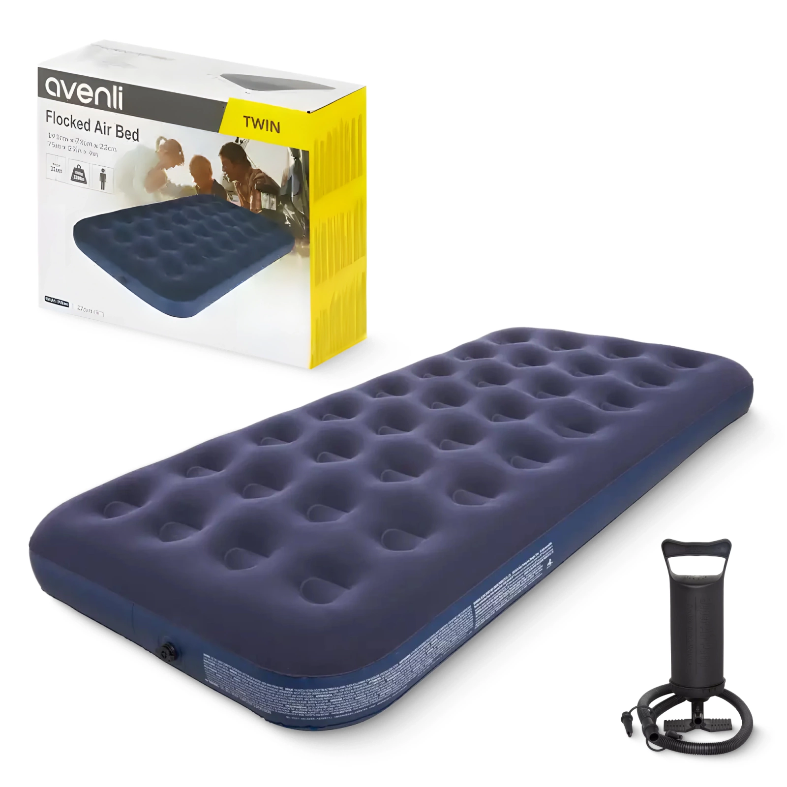 MATERAC DMUCHANY SKŁADANY DO SPANIA