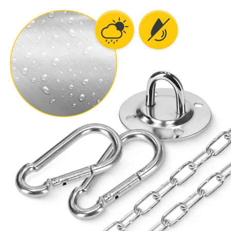 Mennyezetre szerelhető hinta- és függőágytartó