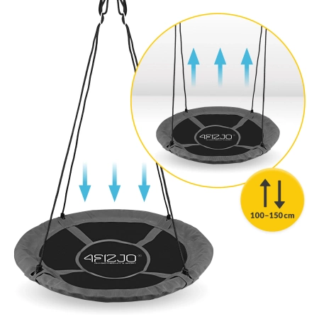 Kerti fészekhinta gyermekeknek, XL, 110 cm