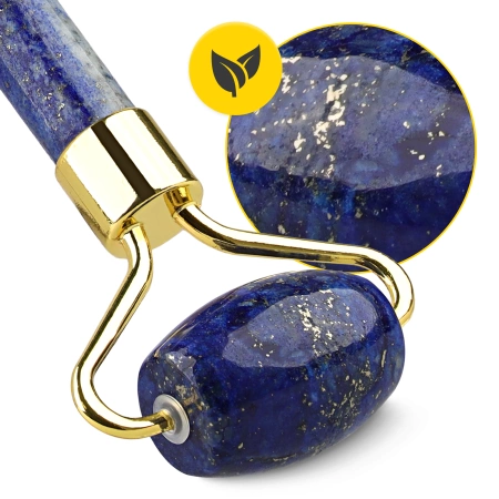Természetes lazúrit arcgörgő