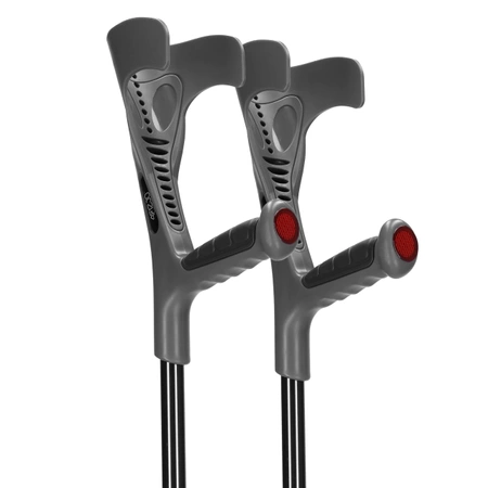 MED állítható ortopéd mankó, szürke