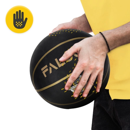 Falcon kosárlabda, 7-es méret, fekete