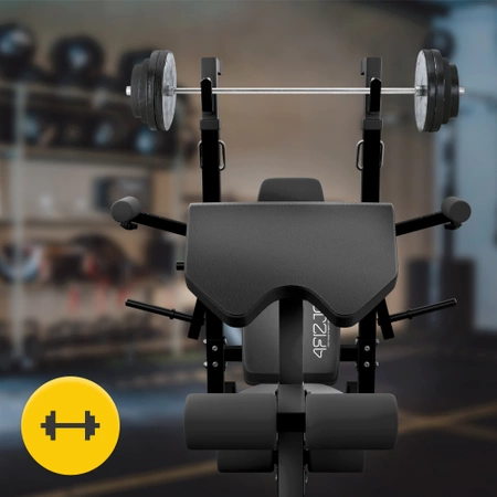 ULTRA fekvenyomó pad beépített állvánnyal