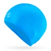 TSUNAMI női úszósapka, szöveges minta, kék