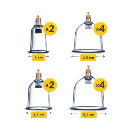 Vákuumos szilikonköpöly készlet, 24 db