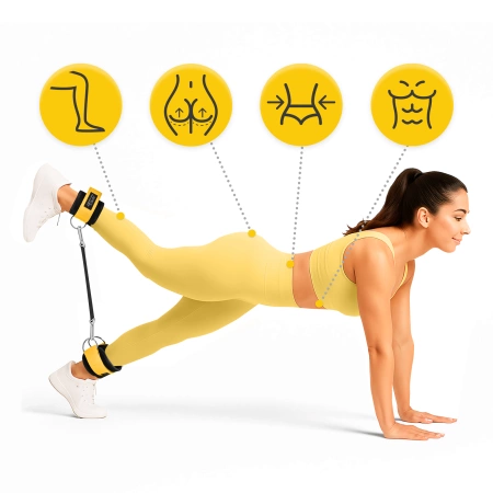 Bokapánt kábelgéphez, 2 db, sárga