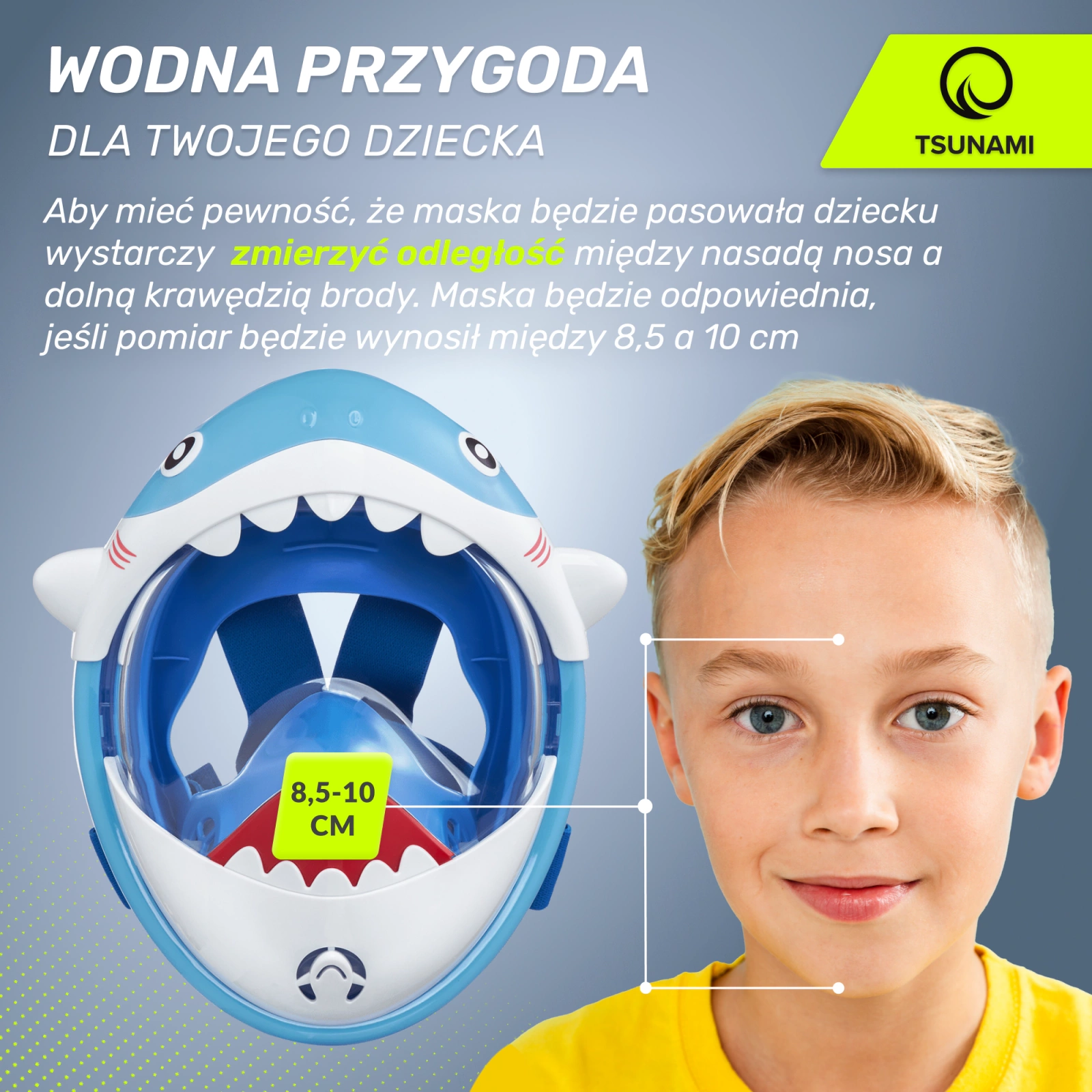 maska do nurkowania dla dzieci