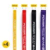 POWER BAND erősítő gumiszalag szett, 4 db