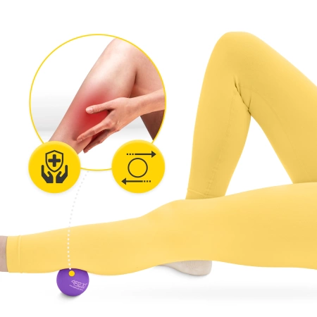 Lacrosse Massage Ball masszázslabda, lila