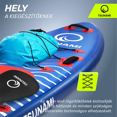 TSUNAMI SUP deszka, 350 cm, T04