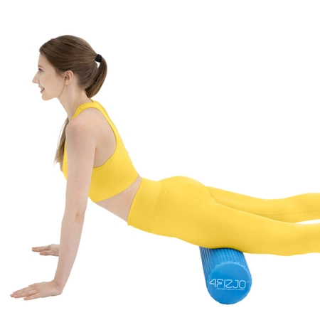 CARE+ bordázott masszázshenger, 60 cm, kék