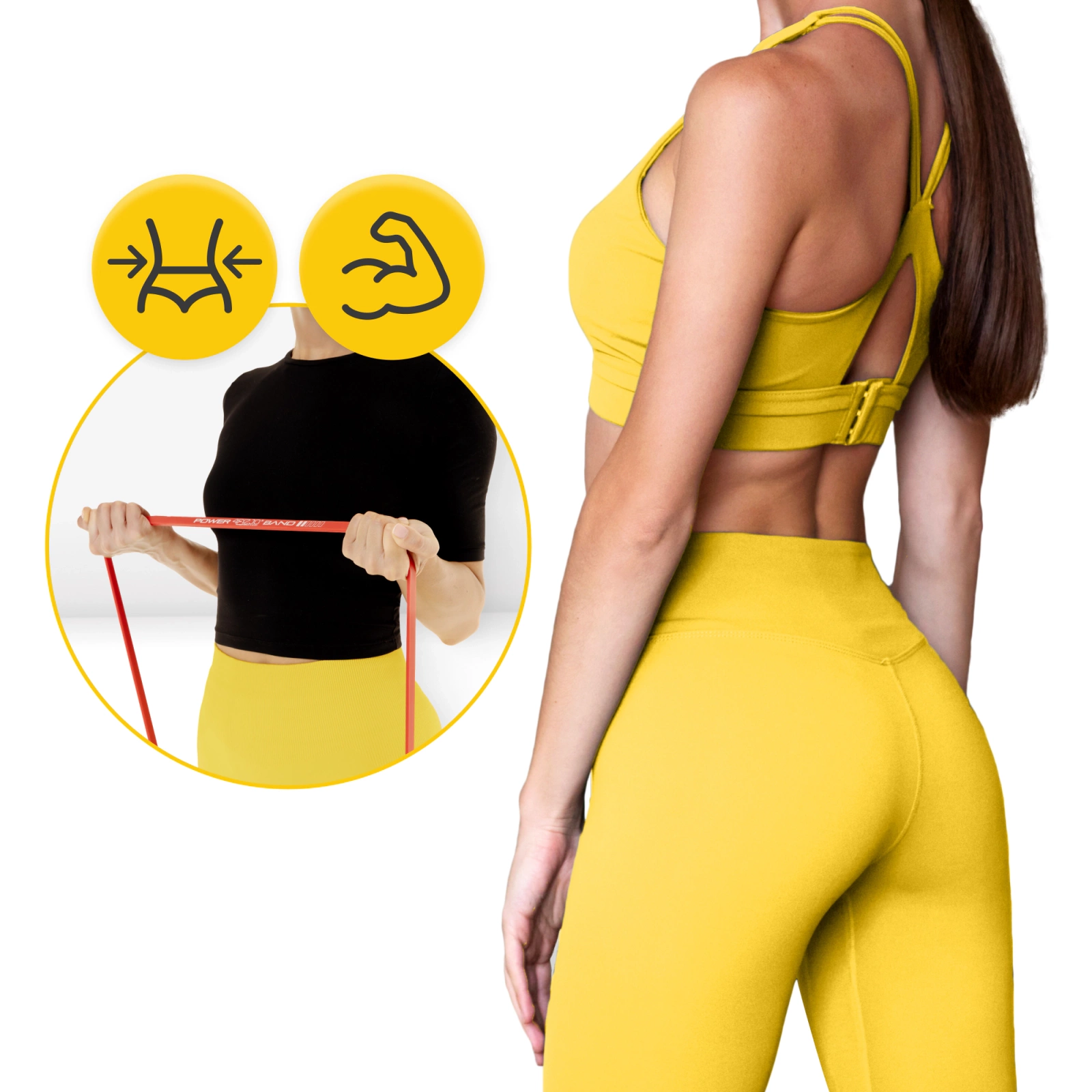 zestaw gum oporowych hip band