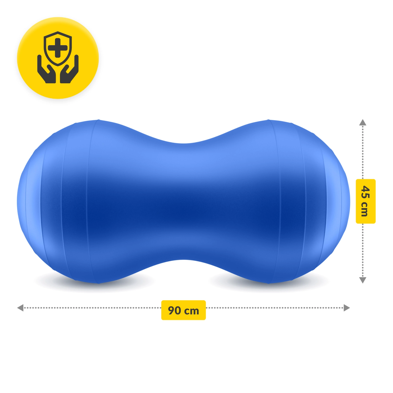 pilka air ball peanut fasolka orzeszek do cwiczen duza