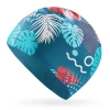 TSUNAMI női úszósapka, leveles minta