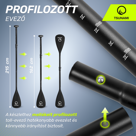 TSUNAMI PRO SUP deszka, 350 cm, T12