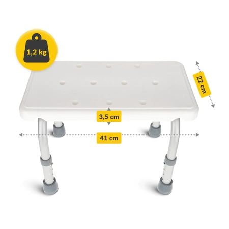 Lépcső funkciós fürdőkád pad