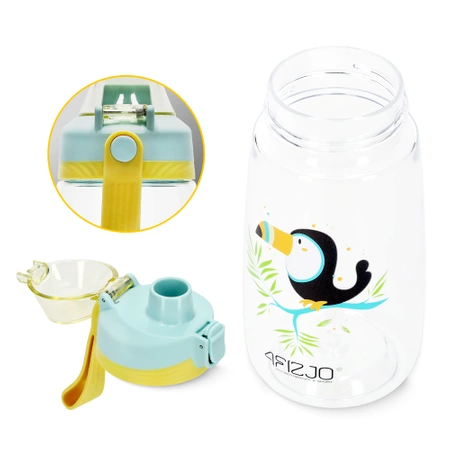 Gyermek kulacs, tukános minta, 550 ml