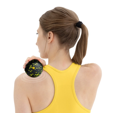 EPP masszázslabda, 12 cm, sárga