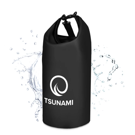 TSUNAMI vízálló zsák, 20 l, fekete