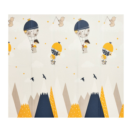 Oktató szőnyeg csecsemőknek, „Erdei Királyság”, 200 x 180 cm