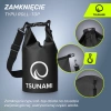 TSUNAMI vízálló zsák, 5 l, fekete