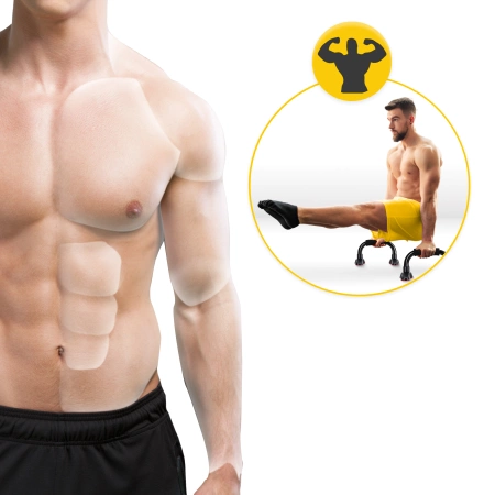 Fekvőtámasz keret, 2 db