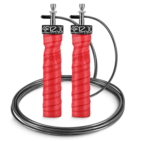 Súlyozott boksz ugrálókötél, 3 m, piros