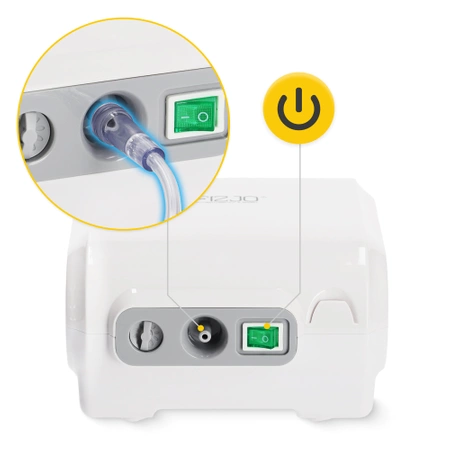 STD kompresszoros gyógyszerporlasztó inhalátor