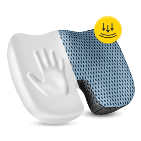 Ortopéd ülőpárna, kék