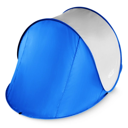 Összecsukható strandsátor, kék-szürke