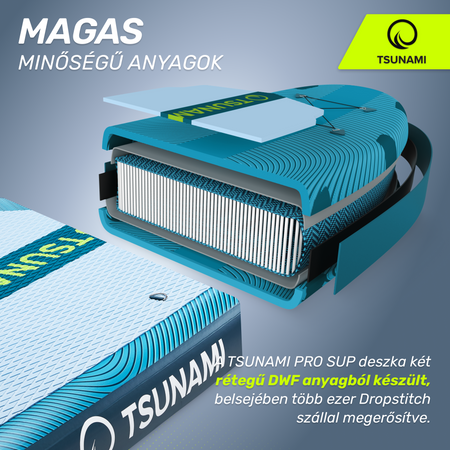 TSUNAMI PRO SUP deszka, 350 cm, T15