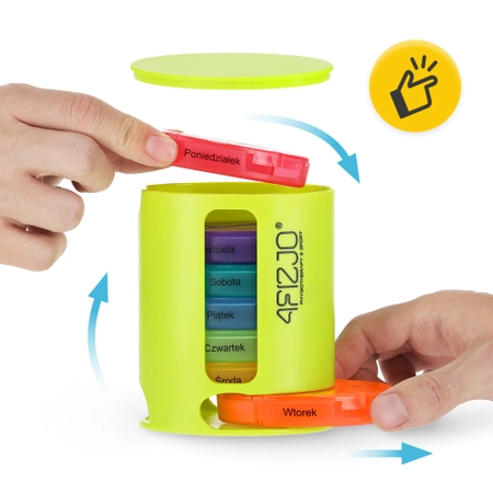 Heti gyógyszeres szervező MAX