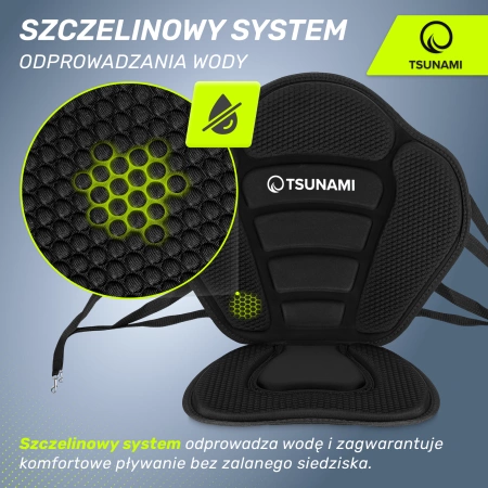 TSUNAMI háttámlás ülés SUP deszkához