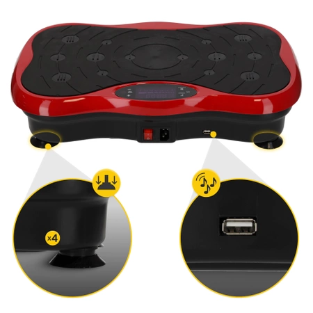 ULTRA+ vibrációs tréner, piros