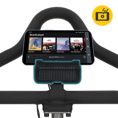 RACING spinning kerékpár, szürke