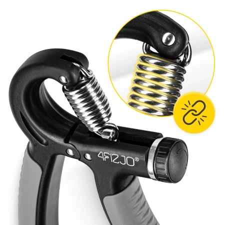 Állítható szilikon marokerősítő, szürke