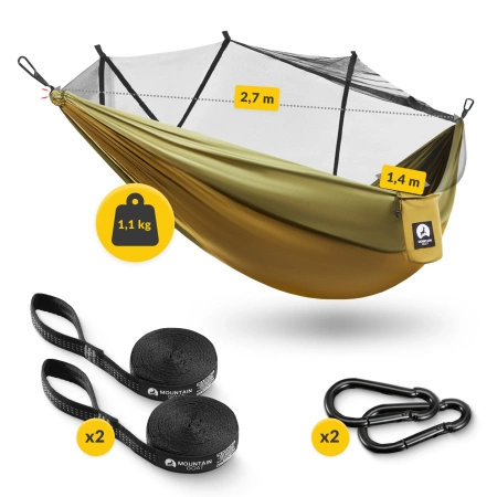 Mountain Goat egyszemélyes túrázó függőágy szúnyoghálóval