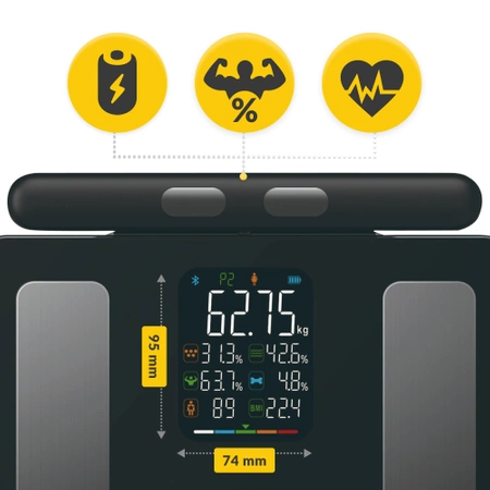 ULTRA analitikai elektronikus személymérleg