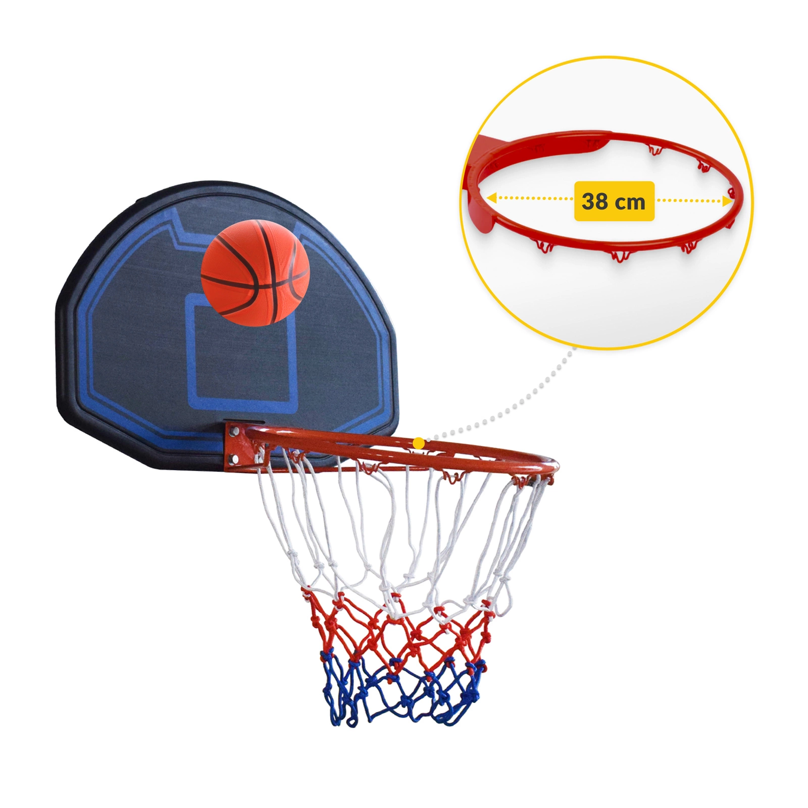 Basketbalový koš wallboard FALCON BACKYARD