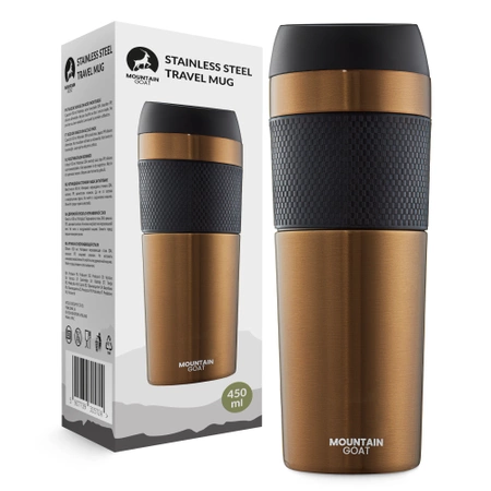 Mountain Goat TRAVEL termosz bögre, 400 ml, barna
