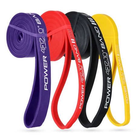 POWER BAND ellenállási szalag szett, 4 db