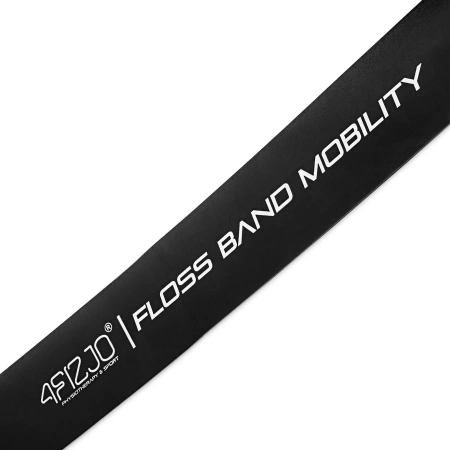 FLOSS BAND rehabilitációs edzőszalag, 1 mm, fekete