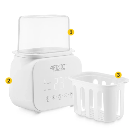 TWIN cumisüveg melegítő és sterilizáló