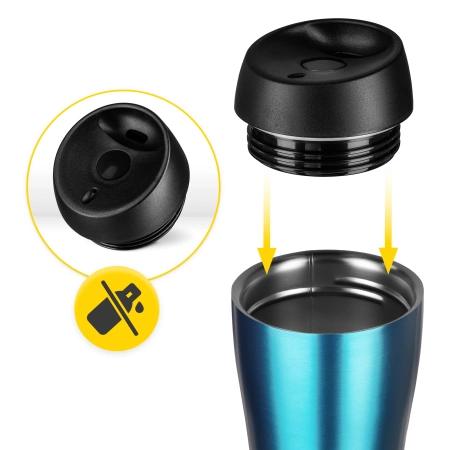 Mountain Goat TRAVEL 380 ml kék termoszcsésze