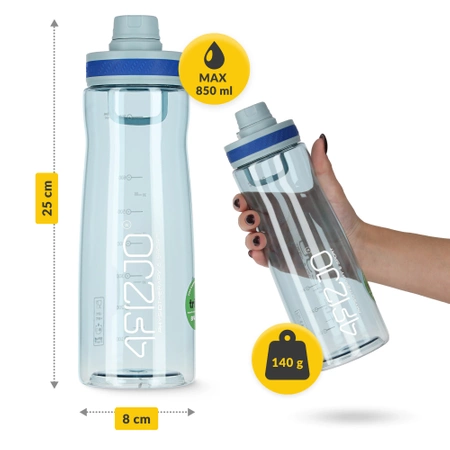 Sportkulacs, 850 ml, kék