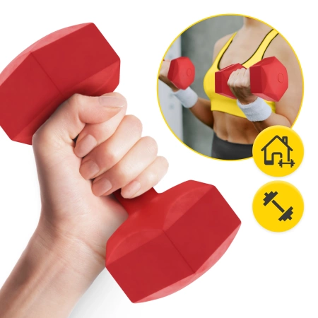 Bitumenes kézisúlyzó 2 x 3 kg