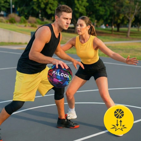 Falcon kosárlabda, 7-es méret, többszínű