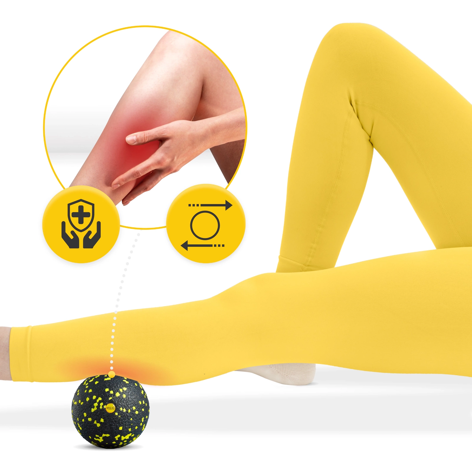 pilka do masazu epp lacrosse roller pileczka rehabilitacja