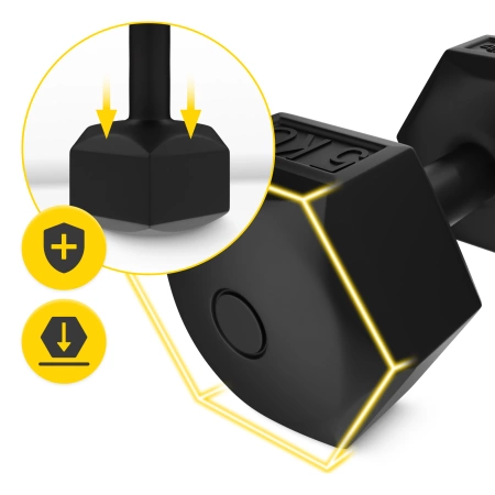 Bitumenes kézi súlyzó 2 x 5 kg