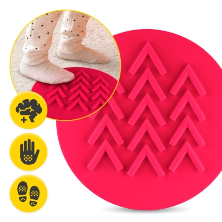 Érzékszervi korongok gyerekeknek, 25 cm, 10 darabos készlet